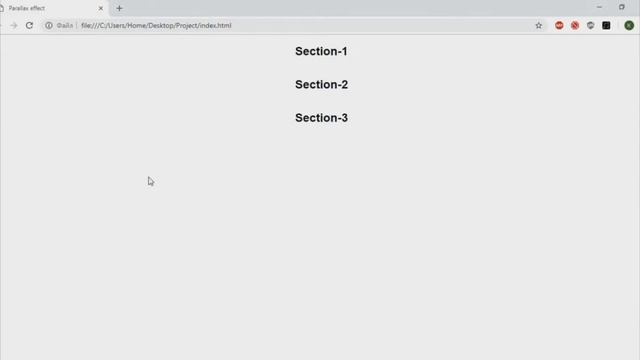 Pure CSS Parallax Scrolling | No JavaScript | HTML & CSS