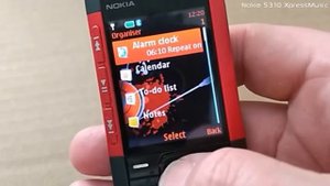Review of Nokia 5310 XpressMusic Mobile Phone from 2007 - ringtones & games