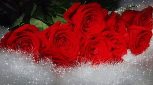 Красные розы??? Очень красивая музыкальная открытка! ???