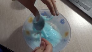 СЛАЙМ С ГЕЛЕМ ДЛЯ СТИРКИ