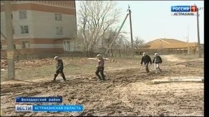 В селе Зеленга Астраханской области полностью снесло крышу здания местной школы