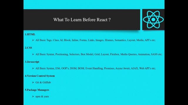 React JS Roadmap | React JS Learning Path From Basic To Advance | React Ecosystem | React Advance