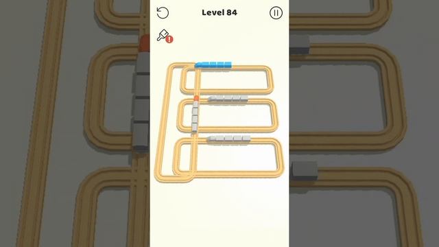 Trains On Time ? Gameplay #FunGame All Levels 83 - 84 Android | IOS #Shorts