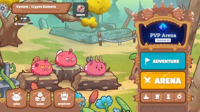 Axie Infinity! Врываемся в топы, тестим новую команду! #4