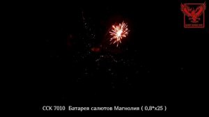 ССК 7010 Батарея салютов МАГНОЛИЯ (0,8*25)