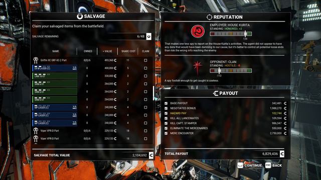 mercenaries + clans (the clans#6) MechWarrior 5 mercenaries (modded) смотреть онлайн