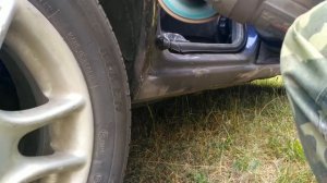 Дэу Нексия Daewoo Nexia обработка порогов Body