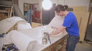 Диван в гостинную с механизмом пума. Процесс изготовления.