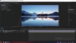 Анимация воды на картинке в After Effects