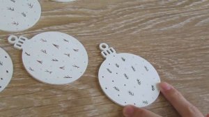 Ёлочные игрушки из фанеры DIY