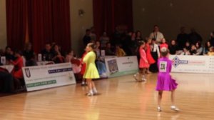 бально-спортивные танцы.ювеналы соло дебют.киев 27 12 2015