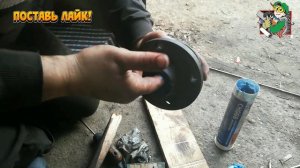 ауди 100 с3 замена задних ступичных подшипников,дисков,колодок