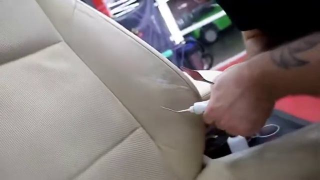 Покраска кожи на Lexus смотреть онлайн