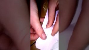 Объёмный ромб из бумаги А4.