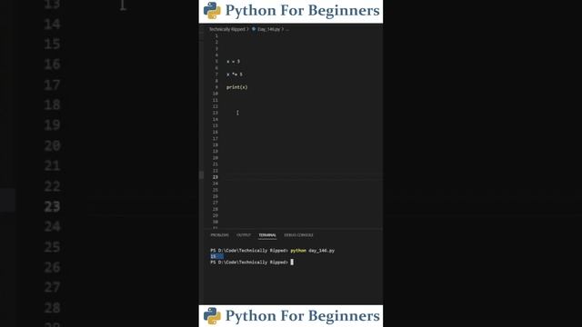 Shorthand Multiplication, Division, and Exponents | Python Tutorial