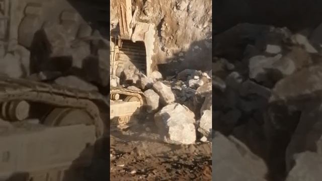 Работа с большими камнями