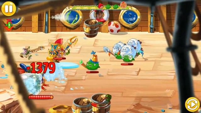 Angry Birds Epic #44. Летописная пещера: Пещера 24. Уровни 5-6