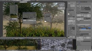 Туман и Лучи Солнца в Blender