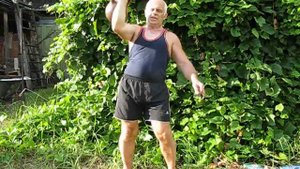 Жим гири 16 кг 100 раз в 62 года. 16.12.2018 (№32)