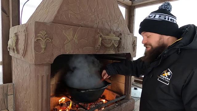 Плов из Булгура и Киноа с говядиной На Огне / Очень вкусно! смотреть онлайн