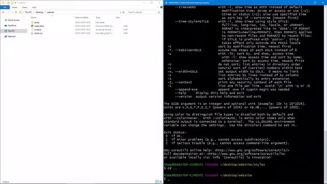 Command Line Interface Tutorial (with GitBash) смотреть онлайн