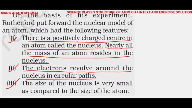 Atomic Structure ch 4 Intext & Exercise solution cbse ncert Delhi Board смотреть онлайн