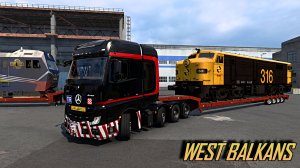 ETS 2, WEST BALKANS, Загреб - Любляна.