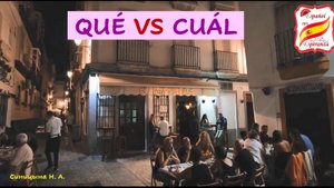 Разница между Qué y Cuál. Уровень А1-А2.