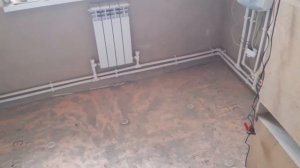 МОНТАЖ ТЕПЛОГО ПОЛА В КВАРТИРЕ СВОИМИ РУКАМИ//ТЕПЛЫЙ ВОДЯНОЙ ПОЛ//РЕМОНТ В НОВОСТРОЙКЕ #2
