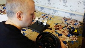 руль Thrustmaster T300 RS GTE Распаковка Установка