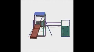 3D Visualization: Children's Playground 01