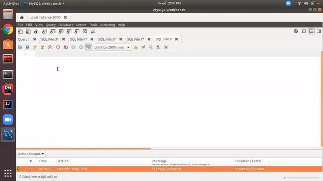 Section 9 : MySQL ALTER TABLE – Modify columns