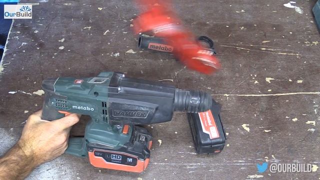 METABO 18V CORDLESS COMBINATION HAMMER KHA 18 LTX смотреть онлайн