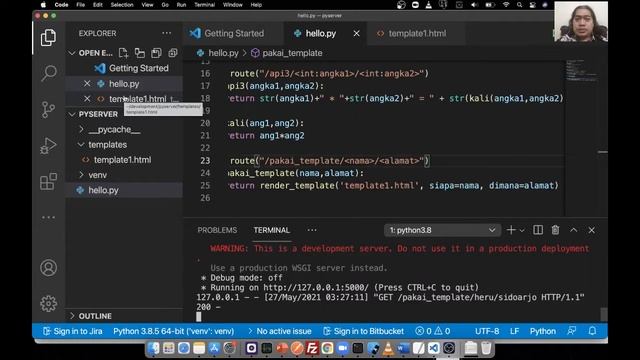 Data Science with Python - Python Web Service