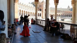 Flamenco Plaza espana - Sevilla - Andalucia