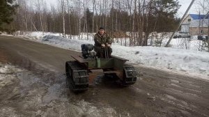 Самоходная тележка тс350 с двигателем лифан самодельная гусянка, карона вирус не по чем сбор карака