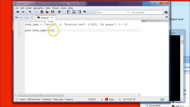 Ruby Programming - 6 - How to Write Arrays in Ruby смотреть онлайн