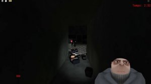 GRU JOGANDO FNAF DOOM do ROBLOX entrou em DESESPERO!