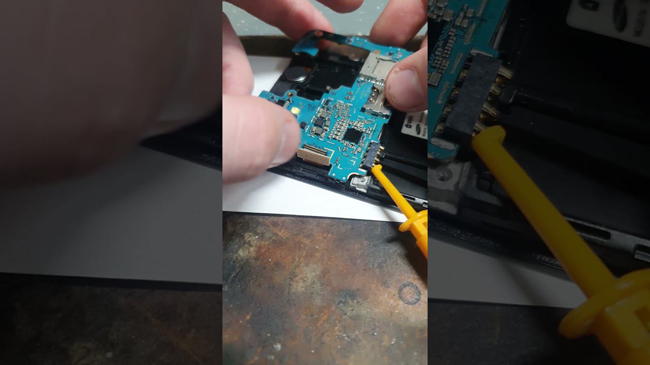 Замена MU005X03 на Samsung SM-J701 (J7 NEO) #shorts смотреть онлайн