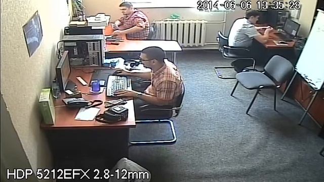 Купольная аналоговая камера HD Point HDP-5212EFX День смотреть онлайн