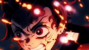 🖤Танджиро Камадо VS Хантенгу ( 4 Бывшей Высшей Луны) l AMV l EDIT🖤