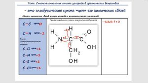 Как узнать степень окисления углерода в органике?