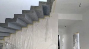 Декоративная бетонная лестница  своими руками дёшево и красиво...