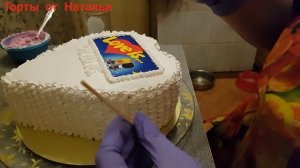 #торт #торткремовый #кремовыйторт #тортбезмастики #cake Торт на годовщину свадьбы. Украшен БЗК