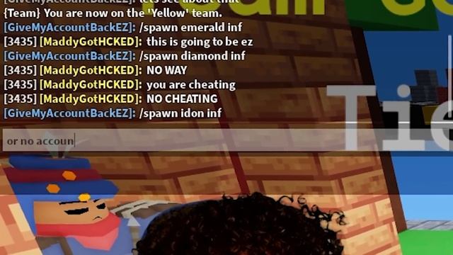 I HACKED My LITTLE SISTERS Account And She CRIED.. (Roblox Bedwars) смотреть онлайн