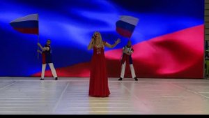 "ВПЕРЁД.РОССИЯ"! исполгняет МАРИНА СОБОЛЕВА Народная артистка КЧР