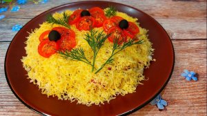 Салат ”Красные маки” .САЛАТ, который ешь и не можешь остановиться! Объедение!