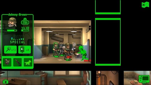 Прохождение игры Fallout Shelter на ПК, миссия Один на третьей базе смотреть онлайн