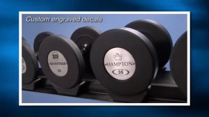 Hampton Gel-Grip™ Urethane Dumbbells - Hampton Fitness