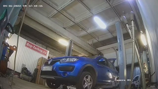 Установка фаркопа на Renault Sandero Stepway 2021 год. ORIS (BOSAL), арт. 1433-AN смотреть онлайн